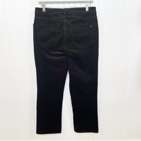 Tommy Hilfiger Black Baby Corduroy Pants Women’s Size 8 NEW - Picture 2 of 6